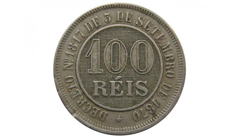 Бразилия 100 рейс 1886 г.
