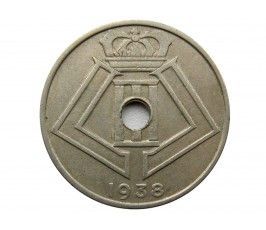 Бельгия 25 сантимов 1938 г. (Belgie-Belgique)
