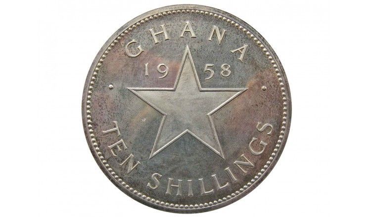 Гана 10 шиллингов 1958 г.