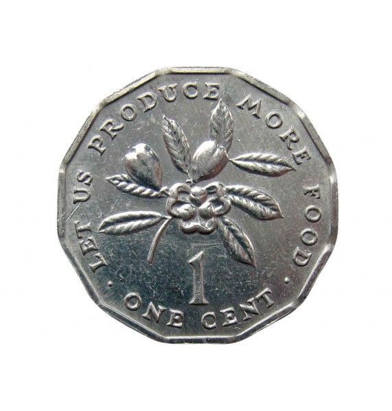 Ямайка 1 цент 1990 г.