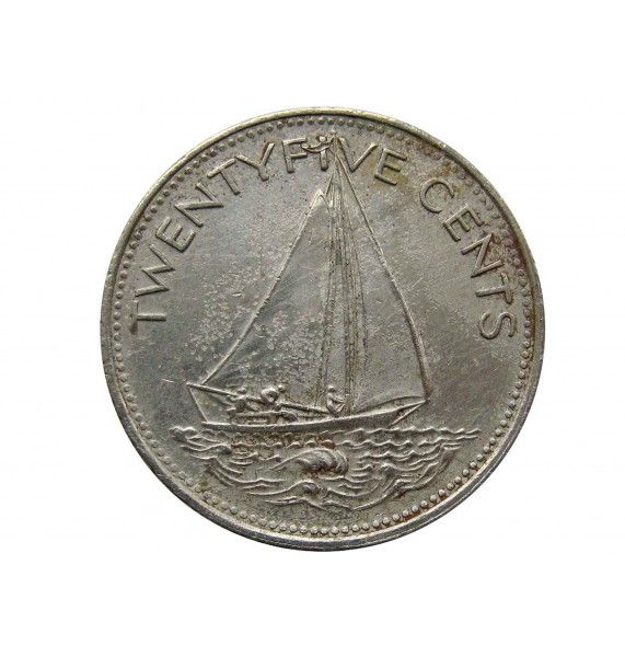 Багамы 25 центов 2000 г.