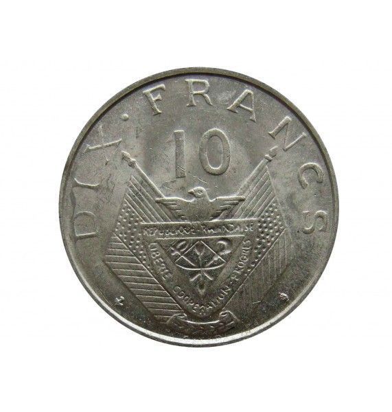 Руанда 10 франков 1964 г.