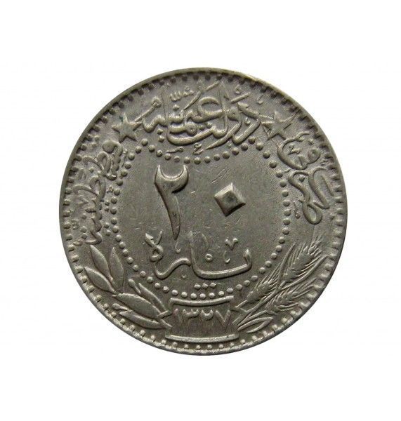 Турция 20 пара 1327/3 (1911) г.