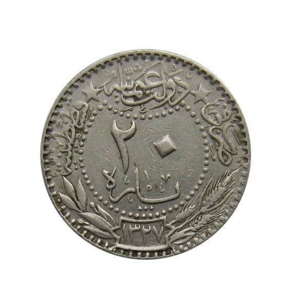 Турция 20 пара 1327/6 (1914) г.