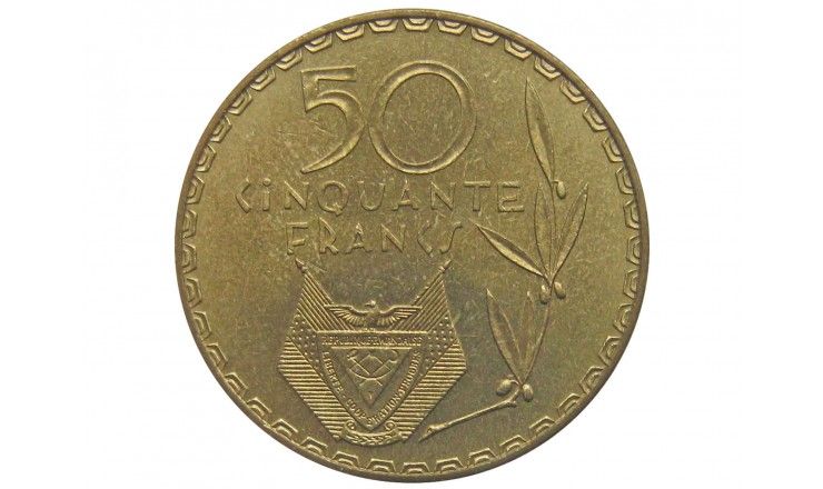 Руанда 50 франков 1977 г.
