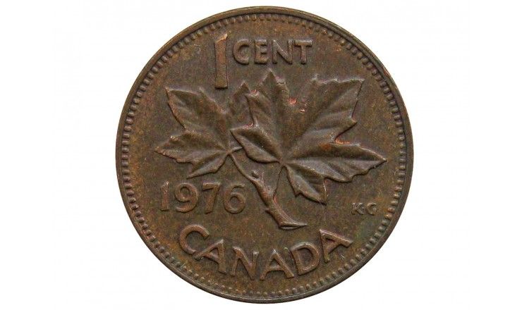 Канада 1 цент 1976 г.