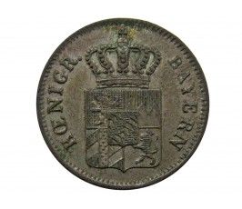Бавария 1 крейцер 1839 г.