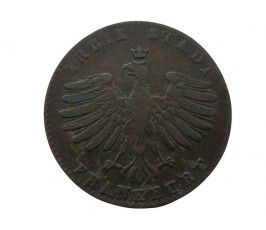 Франкфурт 1 крейцер 1857 г.