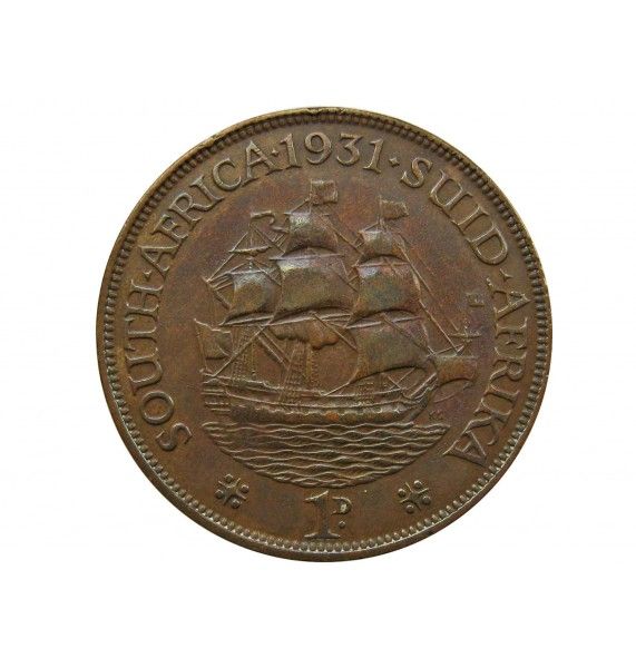 Южная Африка 1 пенни 1931 г.