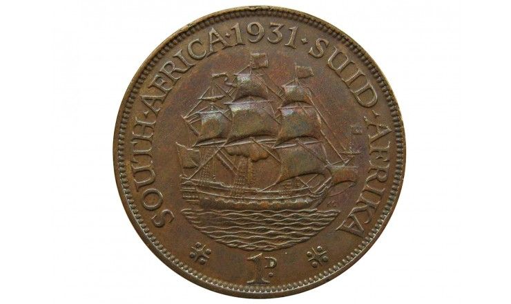 Южная Африка 1 пенни 1931 г.