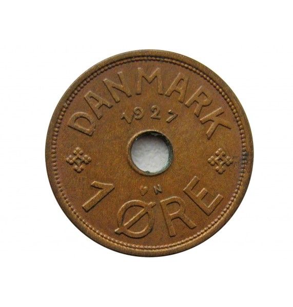 Дания 1 эре 1927 г. N GJ