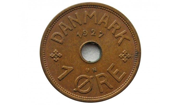 Дания 1 эре 1927 г. N GJ