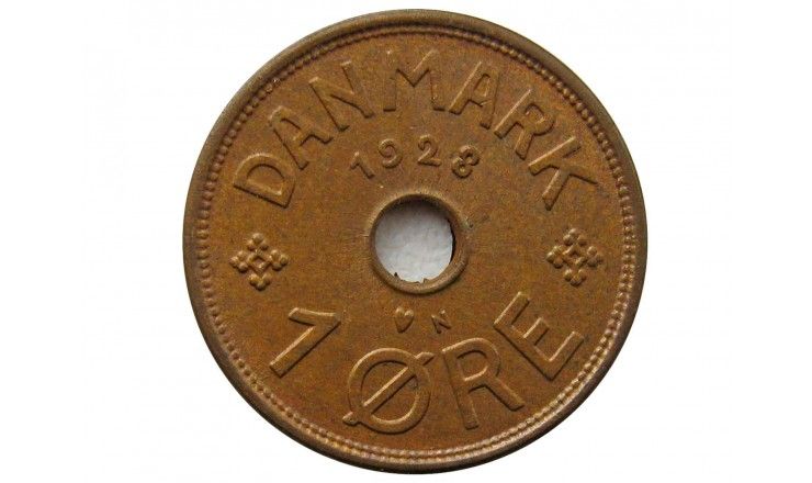 Дания 1 эре 1928 г.
