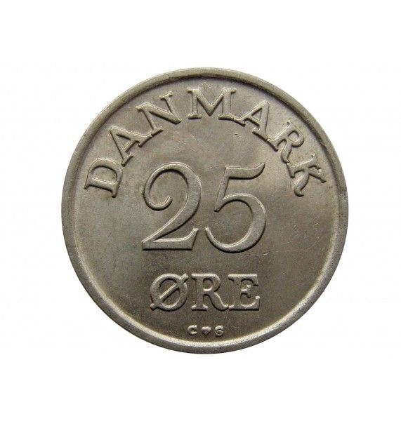 Дания 25 эре 1959 г.