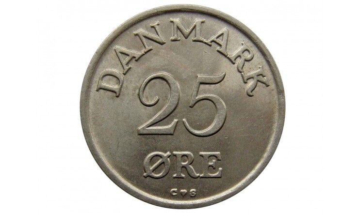Дания 25 эре 1959 г.