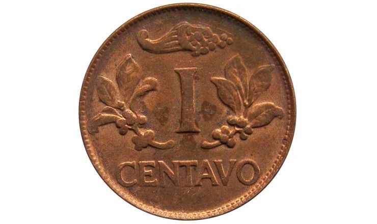 Колумбия 1 сентаво 1968 г.