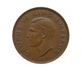 Новая Зеландия 1/2 пенни 1944 г.