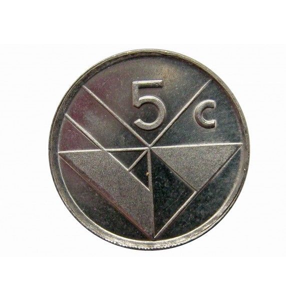 Аруба 5 центов 2001 г.