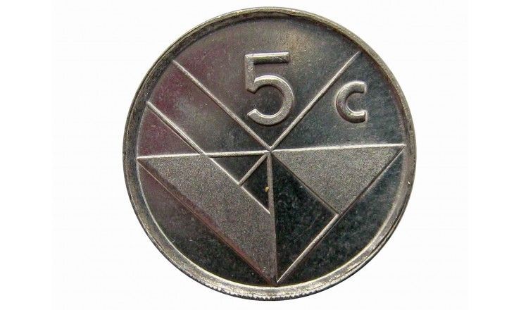 Аруба 5 центов 2001 г.