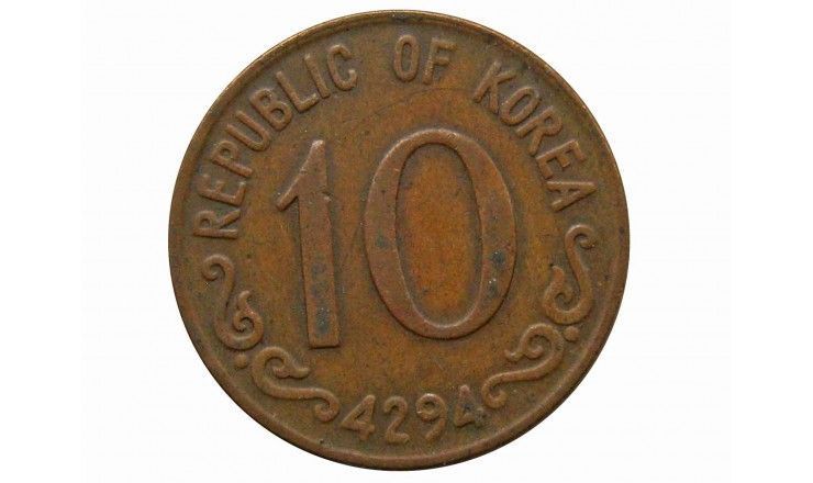 Южная Корея 10 хван 1961 (4294) г.