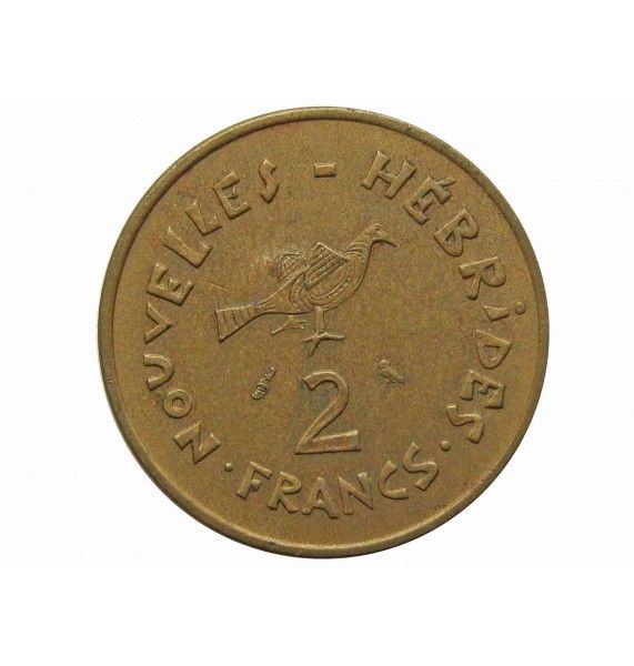 Новые Гебриды 2 франка 1970 г.