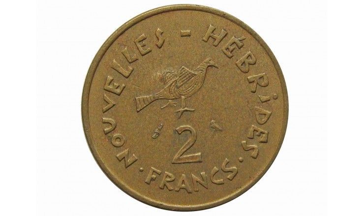 Новые Гебриды 2 франка 1970 г.
