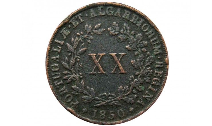 Португалия 20 рейс 1850 г.