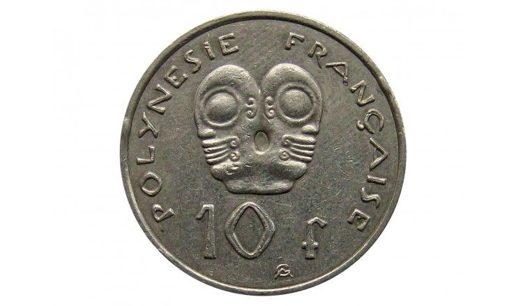 Французская Полинезия 10 франков 2009 г.