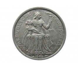 Французская Полинезия 1 франк 1985 г.