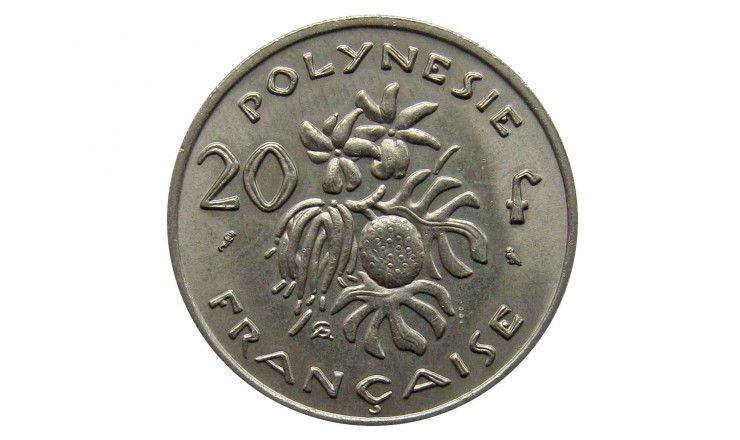 Французская Полинезия 20 франков 1972 г.