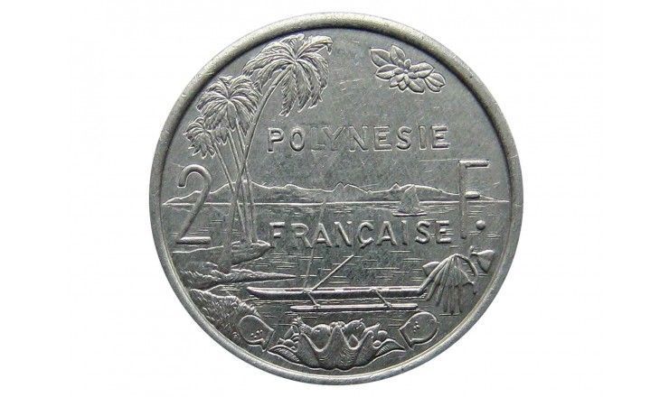 Французская Полинезия 2 франка 1993 г.