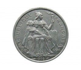 Французская Полинезия 2 франка 1993 г.