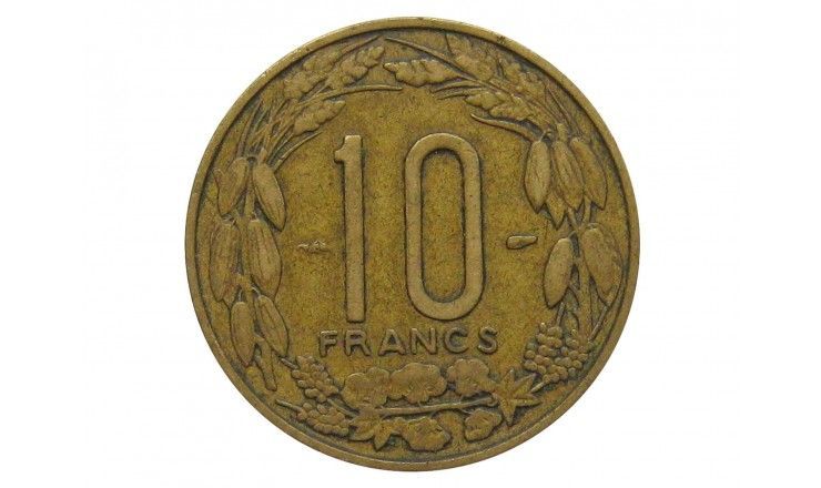 Камерун 10 франков 1958 г.