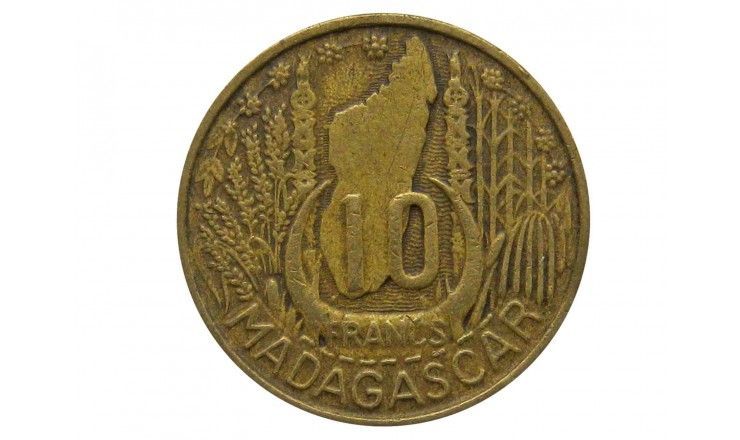 Мадагаскар 10 франков 1953 г.