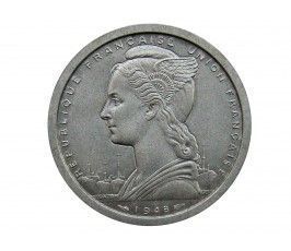 Мадагаскар 2 франка 1948 г.