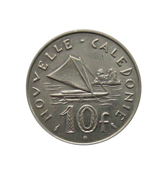 Новая Каледония 10 франков 1973 г.