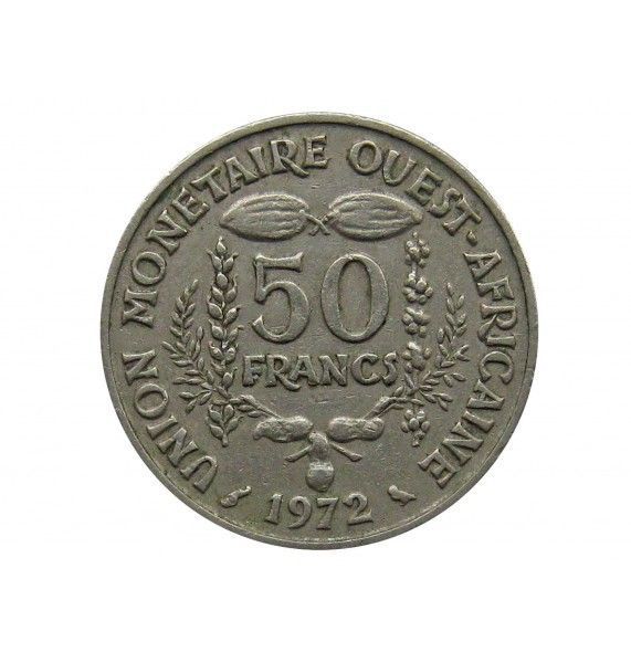 Западно-Африканские штаты 50 франков 1972 г.