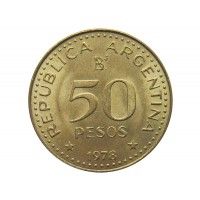 Аргентина 50 песо 1978 г. (200 лет со дня рождения Хосе де Сан-Мартина)