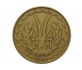 Западно-Африканские штаты 10 франков 1964 г.