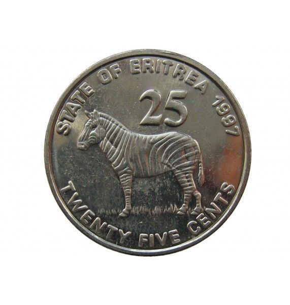 Эритрея 25 центов 1997 г.