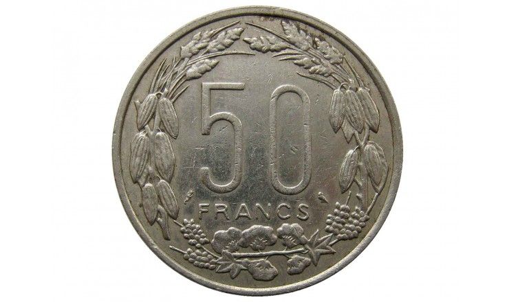 Экваториальная Африка 50 франков 1961 г.