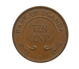 Уганда 10 центов 1970 г.