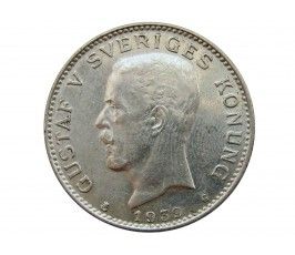 Швеция 1 крона 1939 г.