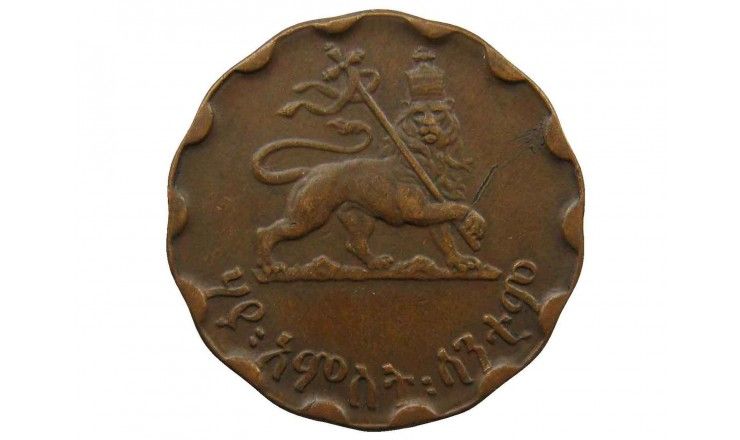 Эфиопия 25 центов 1936 г.