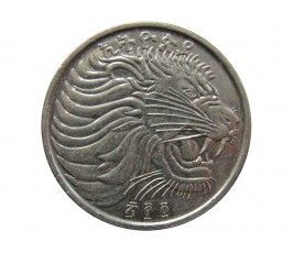 Эфиопия 25 центов 2012 г.
