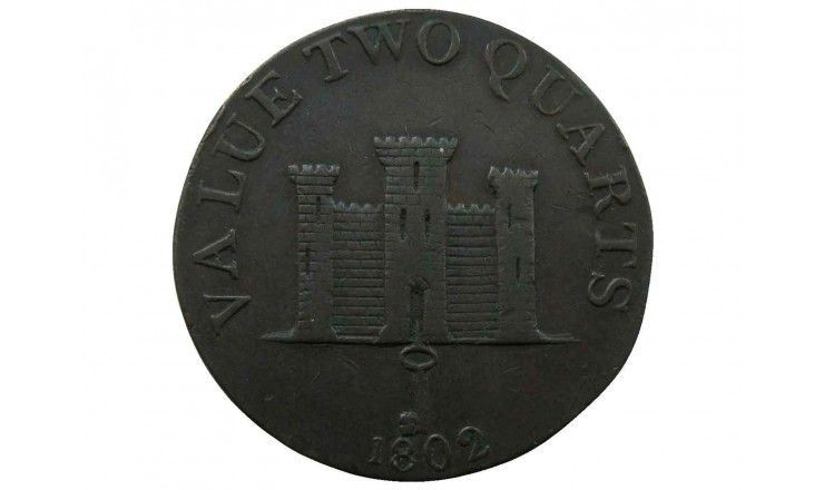 Гибралтар 2 кварта 1802 г.
