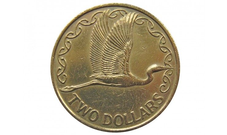 Новая Зеландия 2 доллара 2001 г.