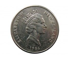 Новая Зеландия 5 центов 1986 г.