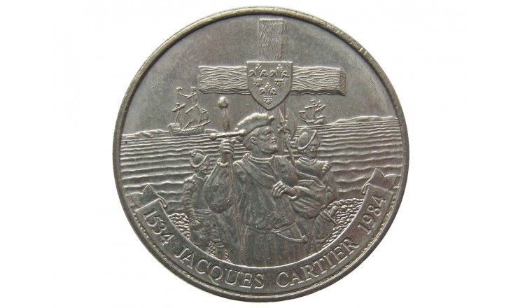 Канада 1 доллар 1984 г. (450 лет с момента открытия Гаспе)