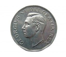 Канада 5 центов 1951 г. (200 лет с момента открытия никеля, большая)